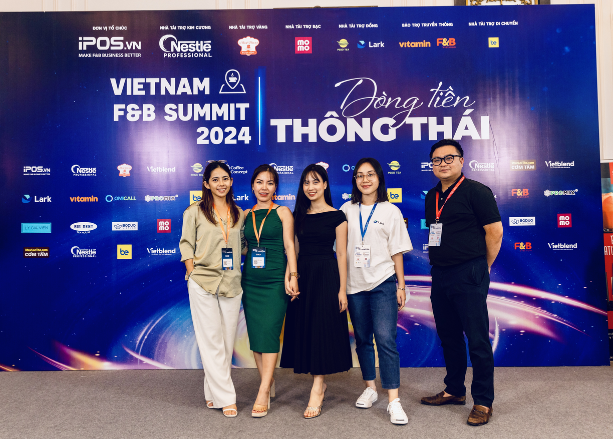 Rikkei Digital và Lark Suite đồng hành cùng Vietnam F&B Summit 2024 - Dòng tiền thông thái